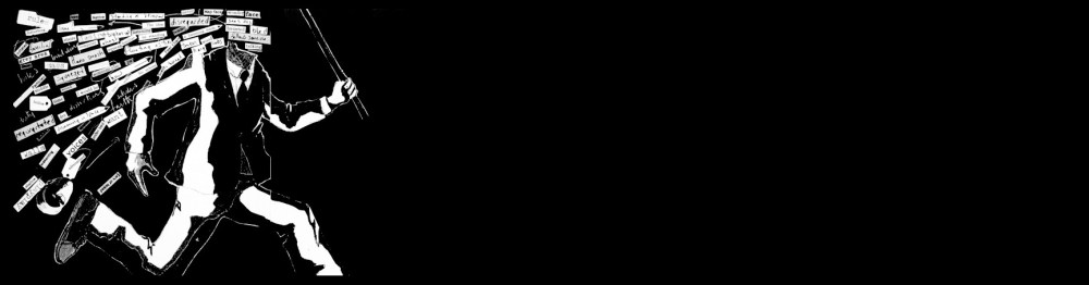 images 4 babel in acrylic. ink and text collage