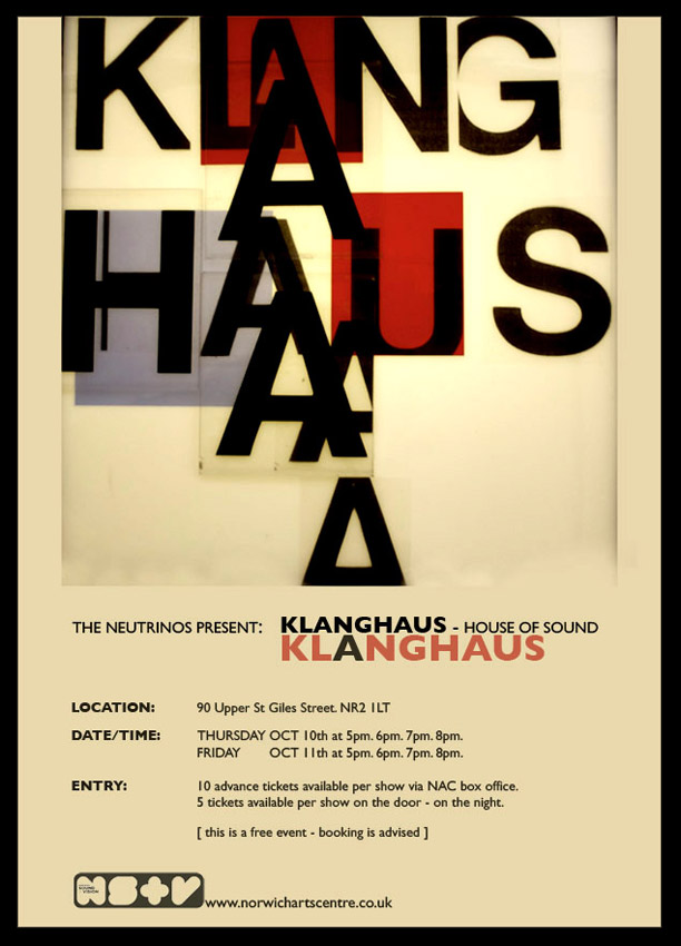 klang haus poster art